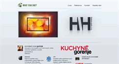 Desktop Screenshot of h-h.cz
